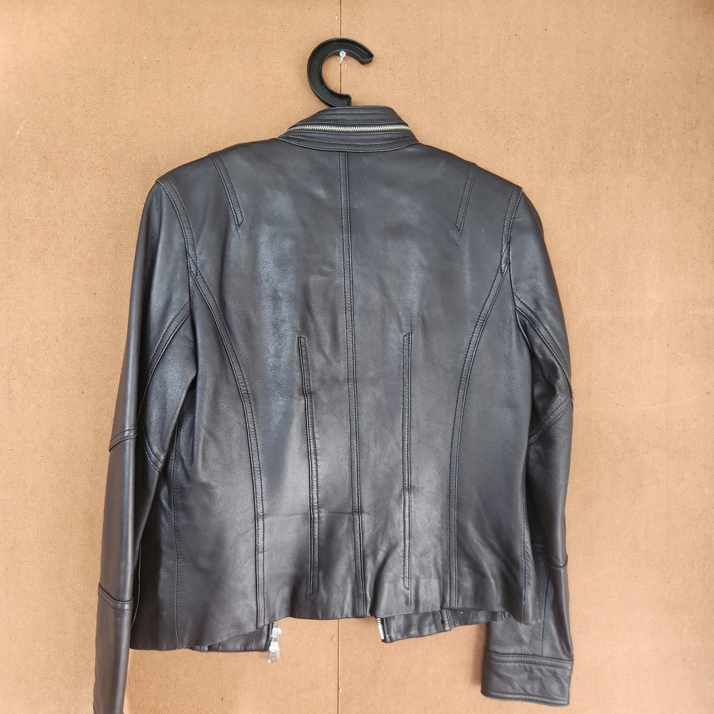 Danier Leather Jacket Women's Black Small - Picture 8 of 8